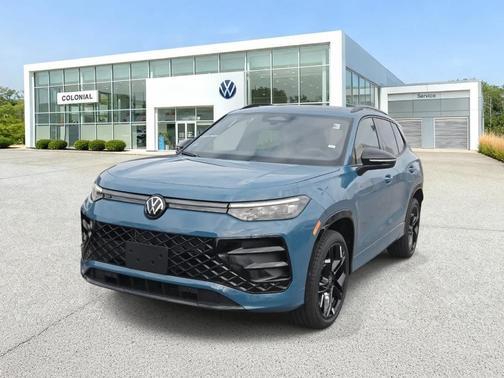 Monterey Blue Pearl 2026 Volkswagen Tiguan 2.0T SE R-Line Black