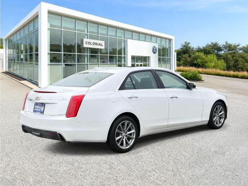 Crystal White Tri-Coat 2019 Cadillac CTS 3.6L Luxury