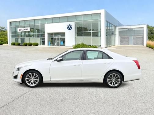 Crystal White Tri-Coat 2019 Cadillac CTS 3.6L Luxury