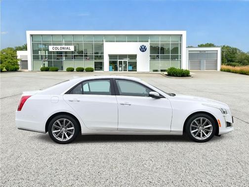 Crystal White Tri-Coat 2019 Cadillac CTS 3.6L Luxury