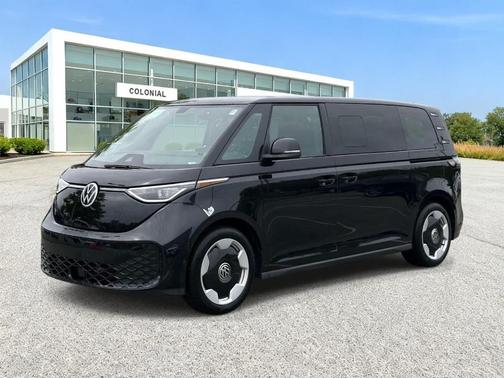 Deep Black Pearl Effect 2025 Volkswagen ID. Buzz Pro S