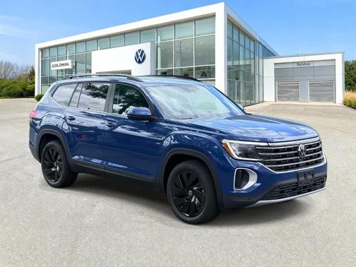 Mountain Lake Blue Metallic 2026 Volkswagen Atlas 2.0T SE w/Technology