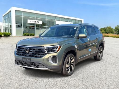 Avocado Green Pearl 2026 Volkswagen Atlas 2.0T SEL