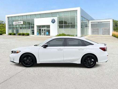 Platinum White Pearl 2025 Honda Civic Si