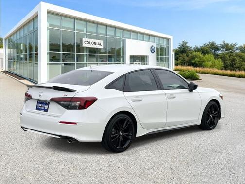 Platinum White Pearl 2025 Honda Civic Si