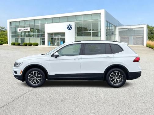 Pure White 2021 Volkswagen Tiguan 2.0T S