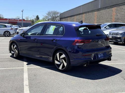 Atlantic Blue 2022 Volkswagen Golf GTI 2.0T S