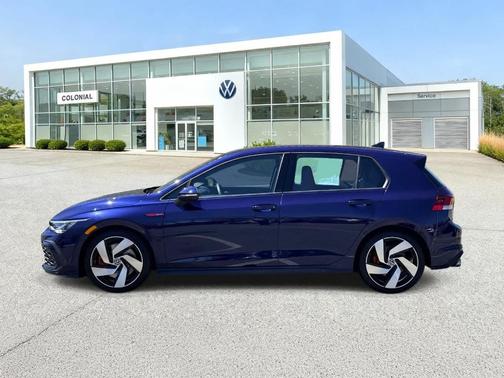 Atlantic Blue 2022 Volkswagen Golf GTI 2.0T S
