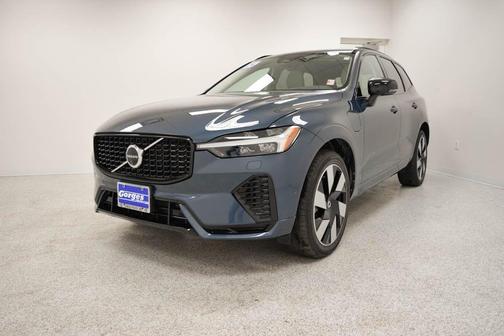 Denim Blue 2024 Volvo XC60 Recharge Plug-In Hybrid T8 Plus Dark Theme