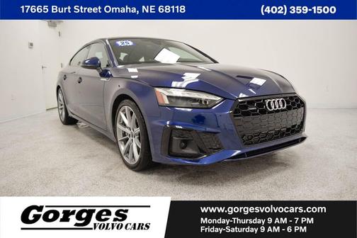 Navarra Blue Metallic 2025 Audi A5 Sportback 45 S line quattro Premium