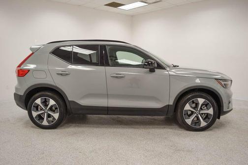 Gray 2025 Volvo XC40 B5 Plus Dark Theme
