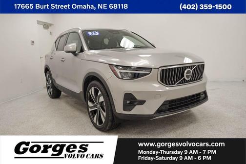 Silver 2025 Volvo XC40 B5 Plus Bright Theme