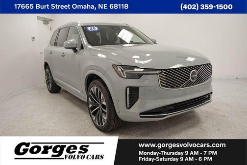 Gray 2025 Volvo XC90 B6 Plus 7-Seater