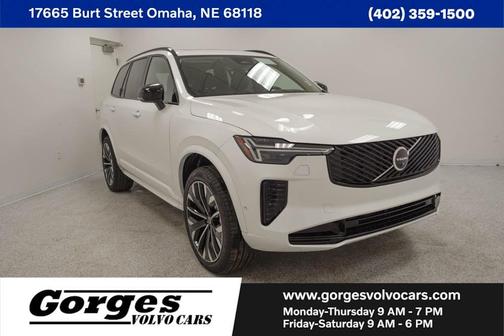 Crystal White 2026 Volvo XC90 B6 Ultra Dark Theme 6-Seater