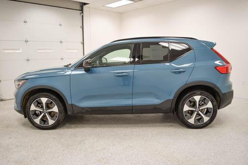 Blue 2025 Volvo XC40 B5 Plus Dark Theme