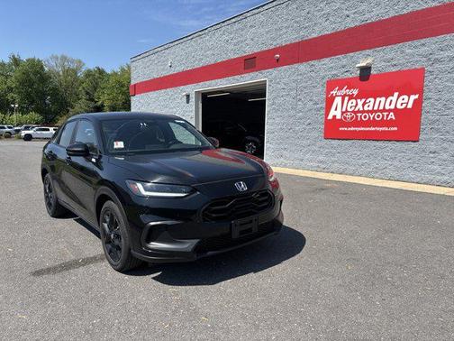 Crystal Black Pearl 2025 Honda HR-V AWD Sport