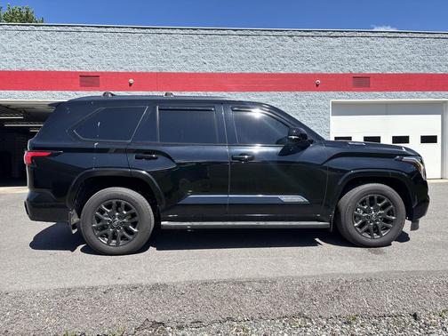 Midnight Black Metallic 2026 Toyota Sequoia Platinum
