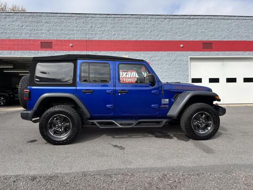 Ocean Blue Metallic Clearcoat 2020 Jeep Wrangler Unlimited Rubicon