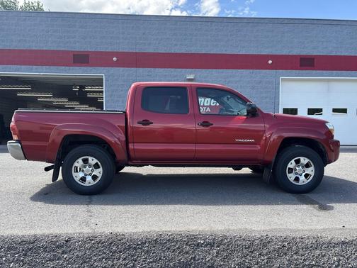 Impulse Red Pearl 2008 Toyota Tacoma Double Cab