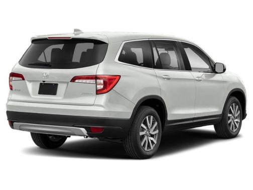 Platinum White Pearl 2021 Honda Pilot AWD EX