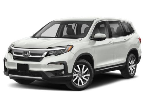 Platinum White Pearl 2021 Honda Pilot AWD EX