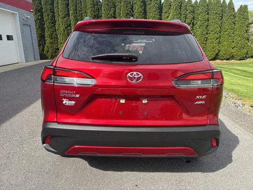 Red Crystal 2025 Toyota Corolla Cross XLE