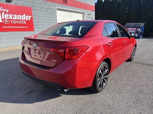 Barcelona Red Metallic 2017 Toyota Corolla XSE
