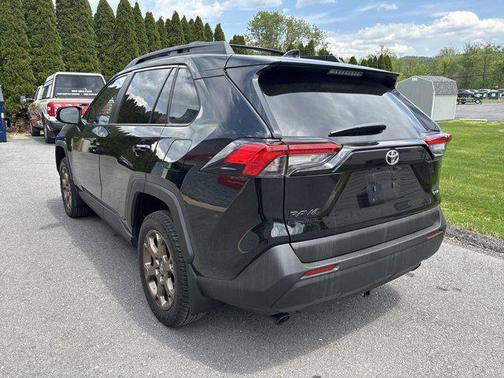 Midnight Black Metallic 2025 Toyota RAV4 Hybrid Woodland Edition