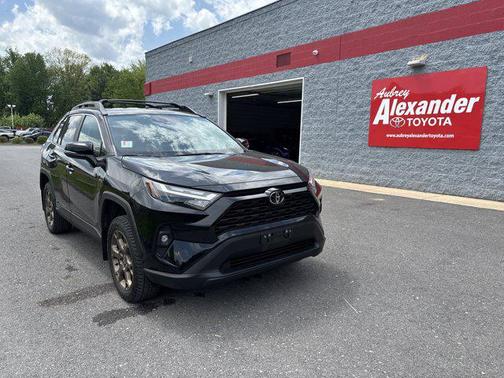 Midnight Black Metallic 2025 Toyota RAV4 Hybrid Woodland Edition