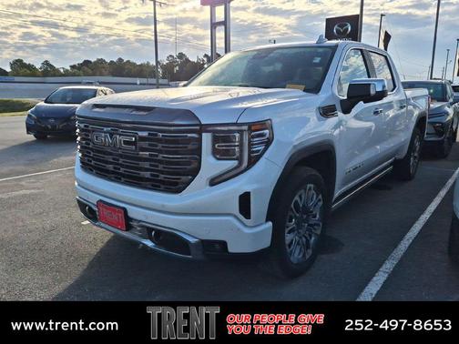 White Frost Tricoat 2024 GMC Sierra 1500 Denali Ultimate