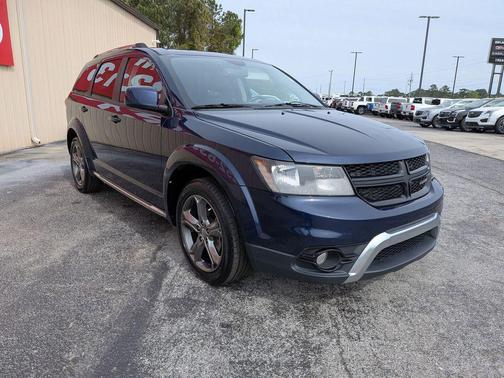 Contusion Blue Pearlcoat 2017 Dodge Journey Crossroad