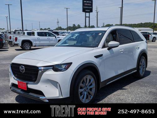 Rhodium White Premium 2024 Mazda CX-90 3.3 Turbo Premium Plus