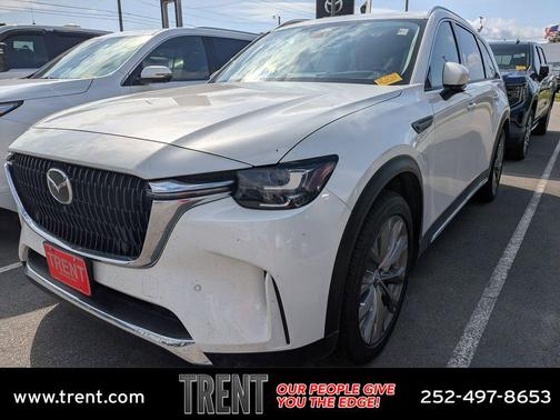 Rhodium White Premium 2024 Mazda CX-90 3.3 Turbo Premium Plus