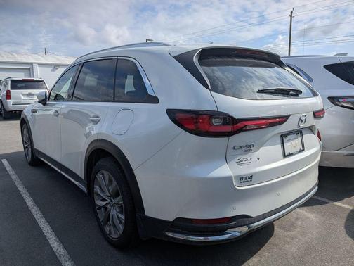 Rhodium White Premium 2024 Mazda CX-90 3.3 Turbo Premium Plus