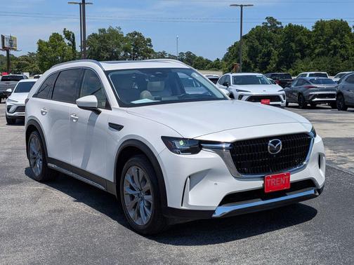 Rhodium White Premium 2024 Mazda CX-90 3.3 Turbo Premium Plus