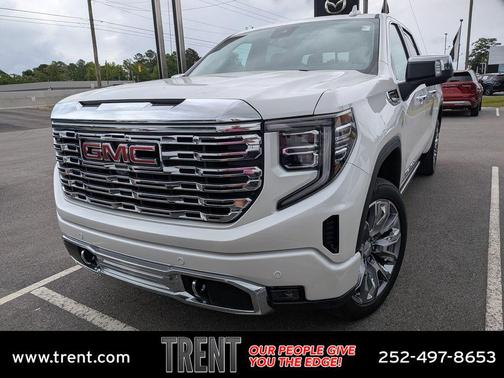 White Frost Tricoat 2023 GMC Sierra 1500 Denali