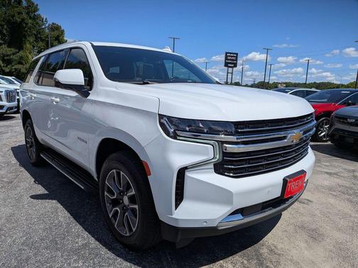 Summit White 2022 Chevrolet Tahoe LT