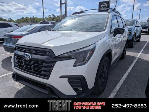 Crystal White Pearl 2023 Subaru Ascent Onyx Edition Limited 7-Passenger