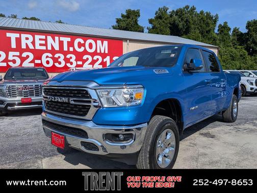 Hydro Blue Pearlcoat 2023 RAM 1500 Big Horn/Lone Star