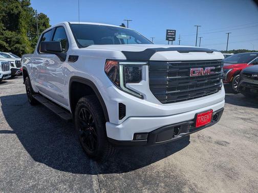 Summit White 2023 GMC Sierra 1500 Elevation