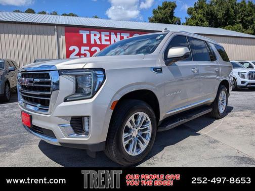 Pearl Beige Metallic 2021 GMC Yukon SLT