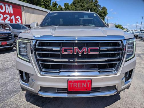Pearl Beige Metallic 2021 GMC Yukon SLT