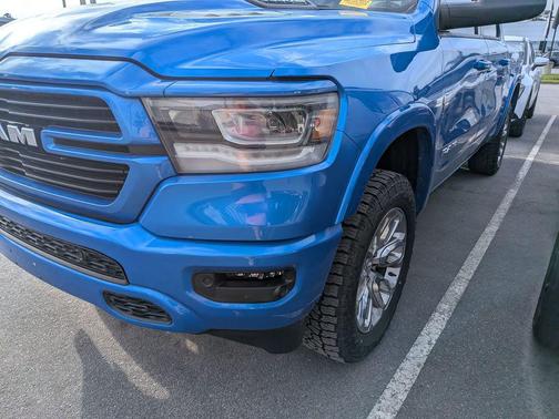 Hydro Blue Pearlcoat 2022 RAM 1500 Laramie