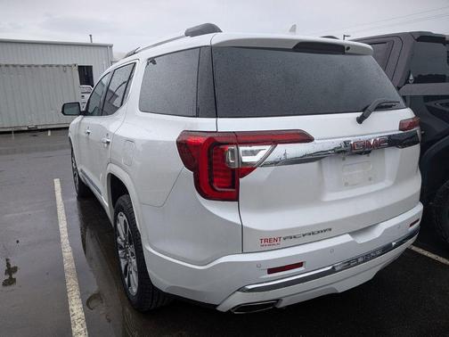 White Frost Tricoat 2023 GMC Acadia Denali