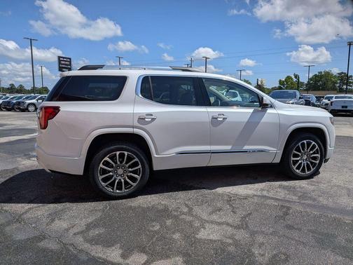 White Frost Tricoat 2023 GMC Acadia Denali