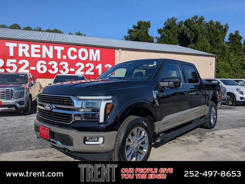 Agate Black Metallic 2025 Ford F-150 King Ranch