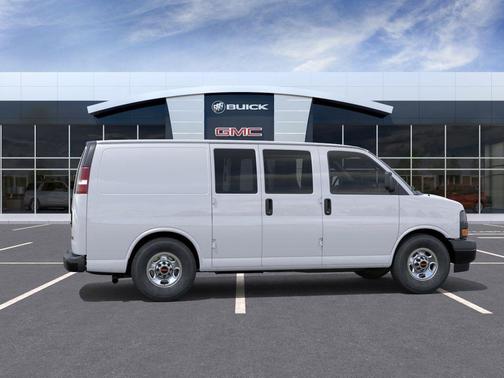 Summit White 2026 GMC Savana 2500 Work Van