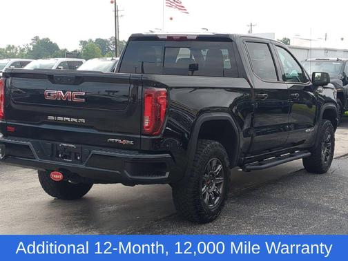 Onyx Black 2024 GMC Sierra 1500 AT4X