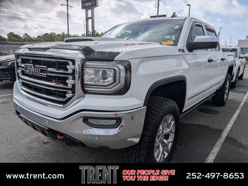 Summit White 2017 GMC Sierra 1500 SLT