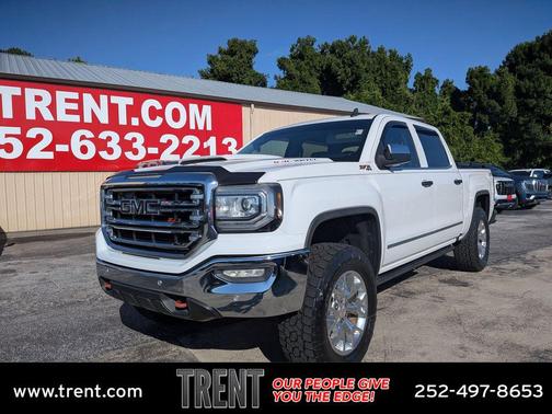 Summit White 2017 GMC Sierra 1500 SLT